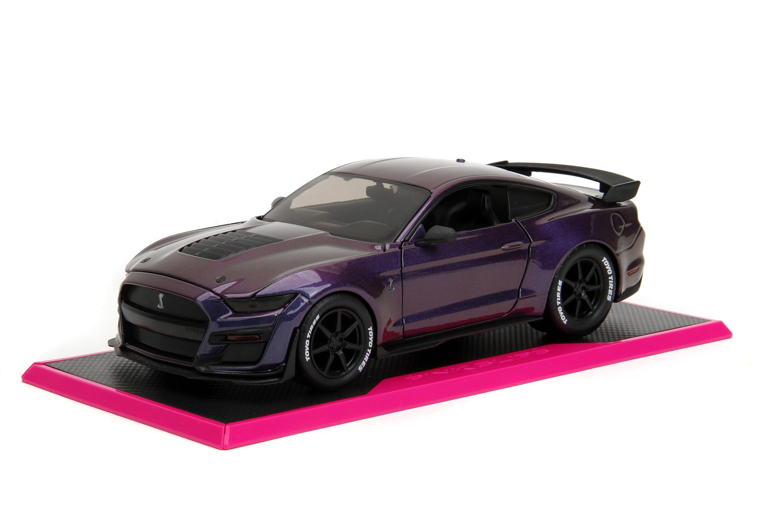 JADA Pink Slips 1:24 2020 Ford Mustang Shelby GT Die-Cast Car w
